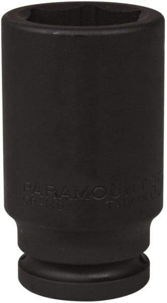 Paramount - 3/4" Drive 35mm Deep Impact Socket - 6 Points, 3-35/64" OAL - USA Tool & Supply