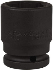 Paramount - 3/4" Drive 32mm Standard Impact Socket - 6 Points, 2-1/4" OAL - USA Tool & Supply