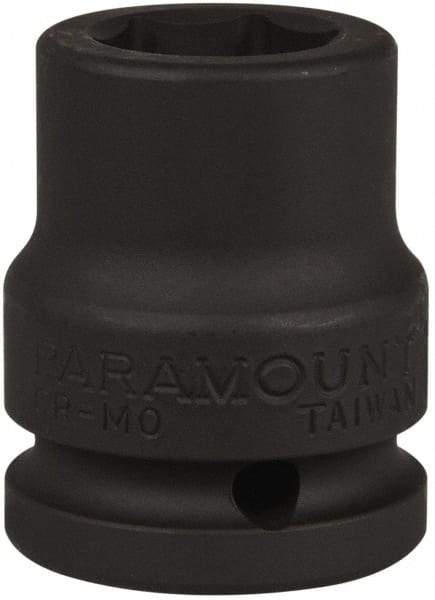 Paramount - 3/4" Drive 13/16" Standard Impact Socket - 6 Points, 2" OAL - USA Tool & Supply