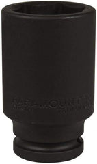 Paramount - 3/4" Drive 38mm Deep Impact Socket - 6 Points, 3-35/64" OAL - USA Tool & Supply