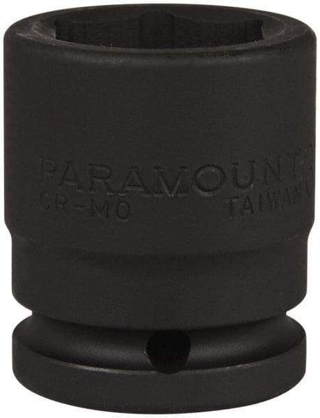Paramount - 3/4" Drive 30mm Standard Impact Socket - 6 Points, 2-3/32" OAL - USA Tool & Supply