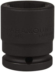 Paramount - 3/4" Drive 30mm Standard Impact Socket - 6 Points, 2-3/32" OAL - USA Tool & Supply