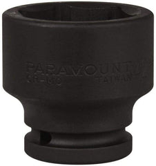 Paramount - 3/4" Drive 42mm Standard Impact Socket - 6 Points, 2-9/32" OAL - USA Tool & Supply