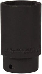 Paramount - 1/2" Drive 1-7/16" Deep Impact Socket - 6 Points, 3-1/2" OAL - USA Tool & Supply