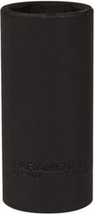 Paramount - 1/2" Drive 1-1/16" Deep Impact Socket - 6 Points, 3-1/2" OAL - USA Tool & Supply