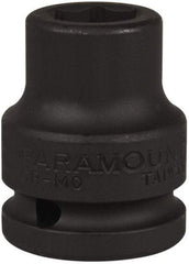 Paramount - 3/4" Drive 11/16" Standard Impact Socket - 6 Points, 2" OAL - USA Tool & Supply