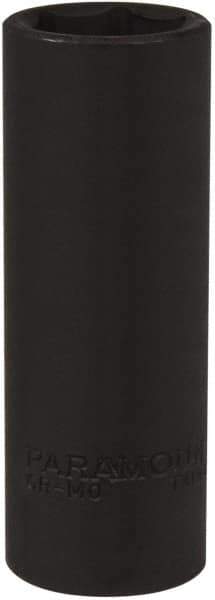 Paramount - 1/2" Drive 13/16" Deep Impact Socket - 6 Points, 3-5/16" OAL - USA Tool & Supply
