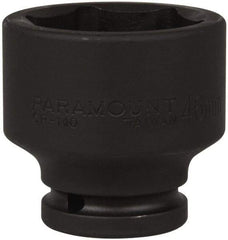 Paramount - 3/4" Drive 46mm Standard Impact Socket - 6 Points, 2-7/16" OAL - USA Tool & Supply