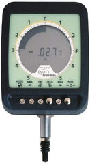 Mahr - 0 to 1.99mm Range, 0.0001 & 0.0005" Graduation, Electronic Drop Indicator - Accurate to 0.35%, English & Metric System, Digital Display - USA Tool & Supply