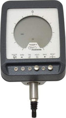 Mahr - 0 to 0.199mm (Reduced), 1mm (Standard)mm Range, 0.00002, 0.00005, 0.0001 & 0.0005" Graduation, Electronic Drop Indicator - Accurate to 0.25& (Reduced), 0.5% (Standard)%, English & Metric System, Digital Display - USA Tool & Supply