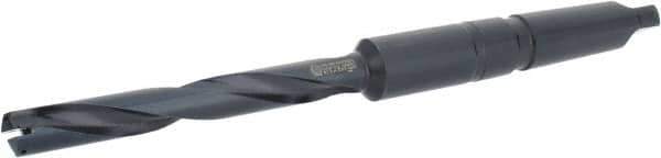 Allied Machine and Engineering - Series 1, 13/16" Max Diam, 4MT Taper Shank, Helical Flute Spade Drill - 6-1/2" Max Depth, 9-47/64" Body Length, 14-5/32" OAL, Extended Length, Through Coolant - USA Tool & Supply