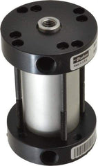 Parker - 1" Stroke x 1-1/8" Bore Double Acting Air Cylinder - 1/8 Port, 5/16-24 Rod Thread, -10 to 200°F - USA Tool & Supply