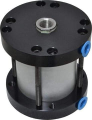 Parker - 2" Stroke x 2" Bore Double Acting Air Cylinder - 1/8 Port, 1/2-20 Rod Thread, -10 to 200°F - USA Tool & Supply