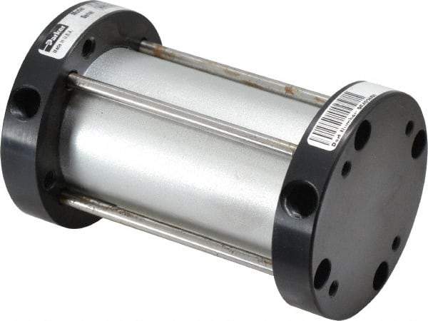 Parker - 2" Stroke x 1-1/2" Bore Single Acting Air Cylinder - 1/8 Port, 3/8-24 Rod Thread, -10 to 200°F - USA Tool & Supply