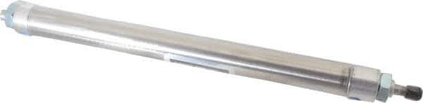 Parker - 12" Stroke x 1-1/4" Bore Double Acting Air Cylinder - 1/8 Port, 7/16-20 Rod Thread, 250 Max psi, 14 to 140°F - USA Tool & Supply