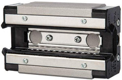 THK - 74mm L x 44mm W x 26mm H, 36mm Transverse Hole Spcg, 32mm Lateral Hole Spcg, 4 Way HSR Block - 12mm Overhang, 13.8 Kn Dynamic Capacity, M5X6 Hole, 23.8 kn Static Load Rating, 30" High Assembly - USA Tool & Supply