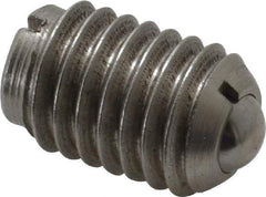 Gibraltar - 1/2-13, 0.281" Ball Diam, 3/4" Body Length, 0.072" Max Ball Reach, Threaded Ball Plunger - Stainless Steel Body, Stainless Steel Ball, 3 Lb Initial End Force, 6 Lb Final End Force - USA Tool & Supply