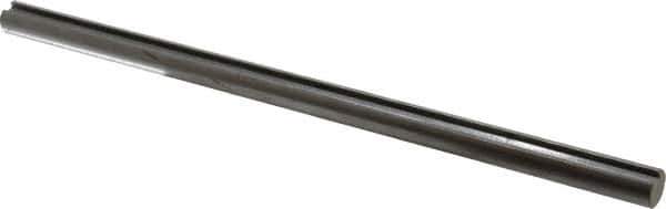 Made in USA - 15mm Diam, 1' Long, 1045 Steel Keyed Round Linear Shafting - 5mm Key - USA Tool & Supply