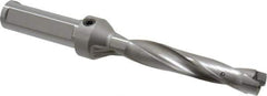 Kennametal - 20.64 to 21.14mm Diam, 5xD, 110mm Max Depth, 1" Shank Diam, 136.53mm Flute, 234.95mm OAL, Replaceable Tip Drill - KSEM0813 Insert, 3 Seat Size, Series KSEM - USA Tool & Supply