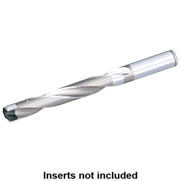 Kennametal - 15.88 to 16.38mm Diam, 10xD, 158.75mm Max Depth, 3/4" Shank Diam, 173.78mm Flute, 228.6mm OAL, Replaceable Tip Drill - KSEM0625 Insert, 1 Seat Size, Series KSEM - USA Tool & Supply