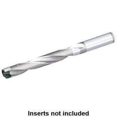 Kennametal - 13.89 to 14.39mm Diam, 7xD, 97.23mm Max Depth, 3/4" Shank Diam, 111.25mm Flute, 165.1mm OAL, Replaceable Tip Drill - KSEM0547 Insert, B Seat Size, Series KSEM - USA Tool & Supply