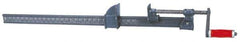 Wilton - 60" Capacity, 1-13/16" Throat Depth Bar Clamp - 6,000 Lb Clamping Pressure, 64" OAL - USA Tool & Supply