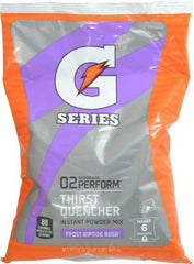 Gatorade - 51 oz Pack Riptide Rush Activity Drink - Powdered, Yields 6 Gal - USA Tool & Supply