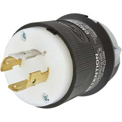 Hubbell Wiring Device-Kellems - 3-Phase Wye 120/208 VAC 20A NEMA L18-20P Industrial Twist Lock Plug - USA Tool & Supply