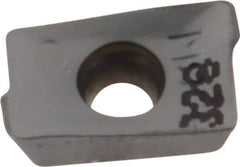 Iscar - HM90 APKT1003 Grade IC328 Carbide Milling Insert - TiCN Finish, 0.139" Thick, 0.8mm Corner Radius - USA Tool & Supply