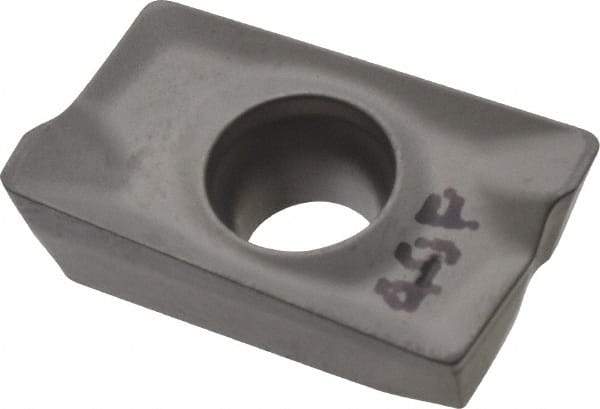 Ingersoll Cutting Tools - APKT160408 Grade IN40P Carbide Milling Insert - Uncoated, 0.207" Thick, 0.031" Corner Radius - USA Tool & Supply