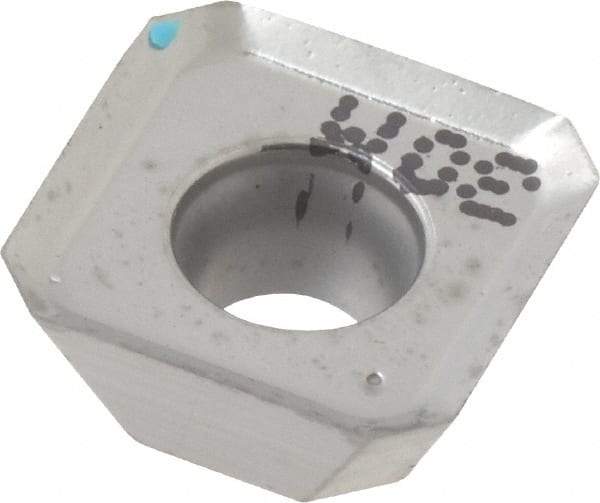 Ingersoll Cutting Tools - SECT09T3 P Grade IN30M Carbide Milling Insert - Uncoated, 0.165" Thick, 0.378" Inscribed Circle, 0.015" Corner Radius - USA Tool & Supply