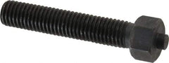 Gibraltar - 5/8-11 Thread, 7/8" Size, 3-27/32" Long, Black Oxide Coated, Steel, Lead Alloy Clamp Rest & Support - 2-15/16" Thread Length, 11/32" Pin Diam x 3/16" Pin Height, 1/2" Nut Height - USA Tool & Supply