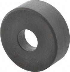 Gibraltar - 1/4" OAL, 5/8" OD, Heat Treated Steel, Counterbored Rest Button - Black Oxide Coating - USA Tool & Supply