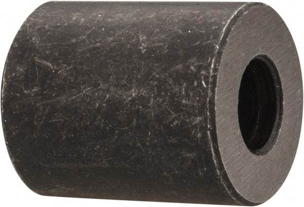 Gibraltar - 3/4" OAL, 5/8" OD, Heat Treated Steel, Counterbored Rest Button - Black Oxide Coating - USA Tool & Supply