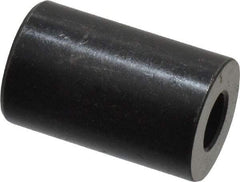 Gibraltar - 1" OAL, 5/8" OD, Heat Treated Steel, Counterbored Rest Button - Black Oxide Coating - USA Tool & Supply