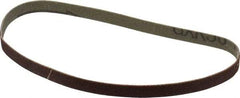 Tru-Maxx - 1/4" Wide x 12" OAL, 120 Grit, Aluminum Oxide Abrasive Belt - Aluminum Oxide, Fine, Coated - USA Tool & Supply