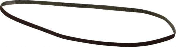 Tru-Maxx - 1/4" Wide x 24" OAL, 120 Grit, Aluminum Oxide Abrasive Belt - Aluminum Oxide, Fine, Coated - USA Tool & Supply