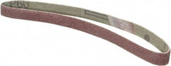 Tru-Maxx - 3/8" Wide x 13" OAL, 60 Grit, Aluminum Oxide Abrasive Belt - Aluminum Oxide, Medium, Coated - USA Tool & Supply