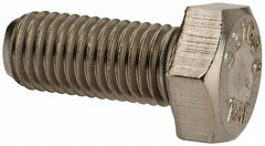 Value Collection - 5/16-24 UNF, 3/4" Length Under Head Hex Head Cap Screw - Fully Threaded, Grade 316 Stainless Steel, Uncoated, 1/2" Hex - USA Tool & Supply