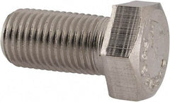 Value Collection - 3/8-24 UNF, 3/4" Length Under Head Hex Head Cap Screw - Fully Threaded, Grade 316 Stainless Steel, Uncoated, 9/16" Hex - USA Tool & Supply