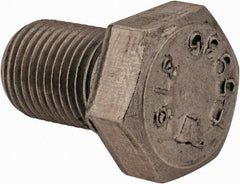 Value Collection - 1/2-20 UNF, 3/4" Length Under Head Hex Head Cap Screw - Fully Threaded, Grade 316 Stainless Steel, Uncoated, 3/4" Hex - USA Tool & Supply