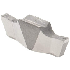 Iscar - 104000GEPI Grade IC08, 1.04mm Cutting Width Carbide Grooving Insert - 1.6mm Max Depth of Cut, Neutral, Uncoated - USA Tool & Supply