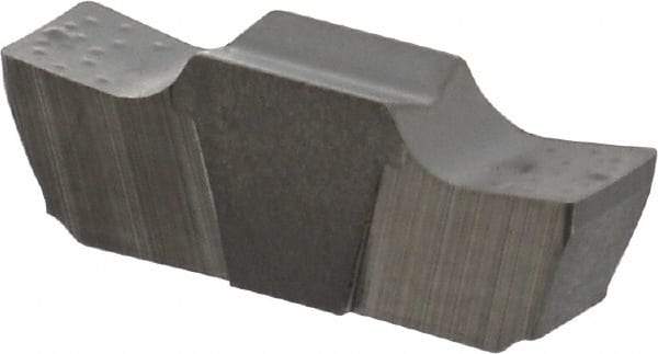Iscar - 239015GEPI Grade IC08, 2.39mm Cutting Width Carbide Grooving Insert - 9mm Max Depth of Cut, Neutral, 0.15mm Corner Radius, Uncoated - USA Tool & Supply