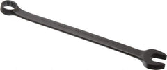 Proto - 14mm 12 Point Combination Wrench - 15° Offset Angle, 8-5/8" OAL, Steel, Black Finish - USA Tool & Supply