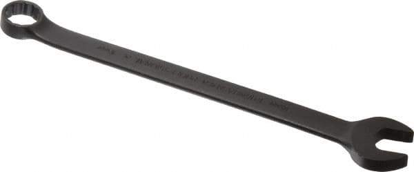 Proto - 16mm 12 Point Combination Wrench - 15° Offset Angle, 9-13/32" OAL, Steel, Black Finish - USA Tool & Supply