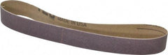 Tru-Maxx - 3/4" Wide x 18" OAL, 120 Grit, Aluminum Oxide Abrasive Belt - Aluminum Oxide, Fine, Coated - USA Tool & Supply