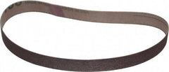 Tru-Maxx - 3/4" Wide x 20-1/2" OAL, 100 Grit, Aluminum Oxide Abrasive Belt - Aluminum Oxide, Fine, Coated - USA Tool & Supply