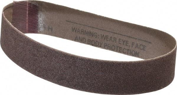 Tru-Maxx - 1" Wide x 12" OAL, 80 Grit, Aluminum Oxide Abrasive Belt - Aluminum Oxide, Medium, Coated - USA Tool & Supply