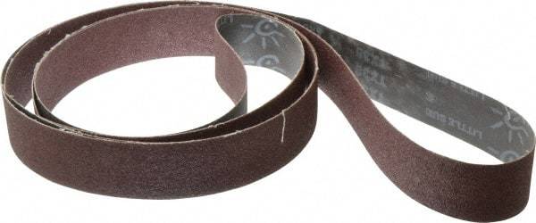 Tru-Maxx - 2" Wide x 132" OAL, 80 Grit, Aluminum Oxide Abrasive Belt - Aluminum Oxide, Medium, Coated - USA Tool & Supply