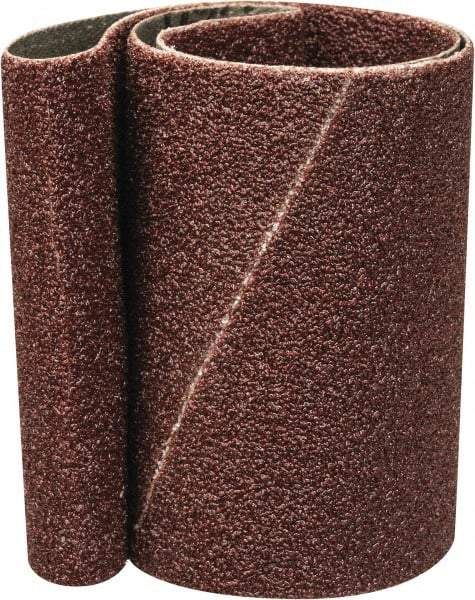 Tru-Maxx - 3" Wide x 18" OAL, 60 Grit, Aluminum Oxide Abrasive Belt - Aluminum Oxide, Medium, Coated - USA Tool & Supply